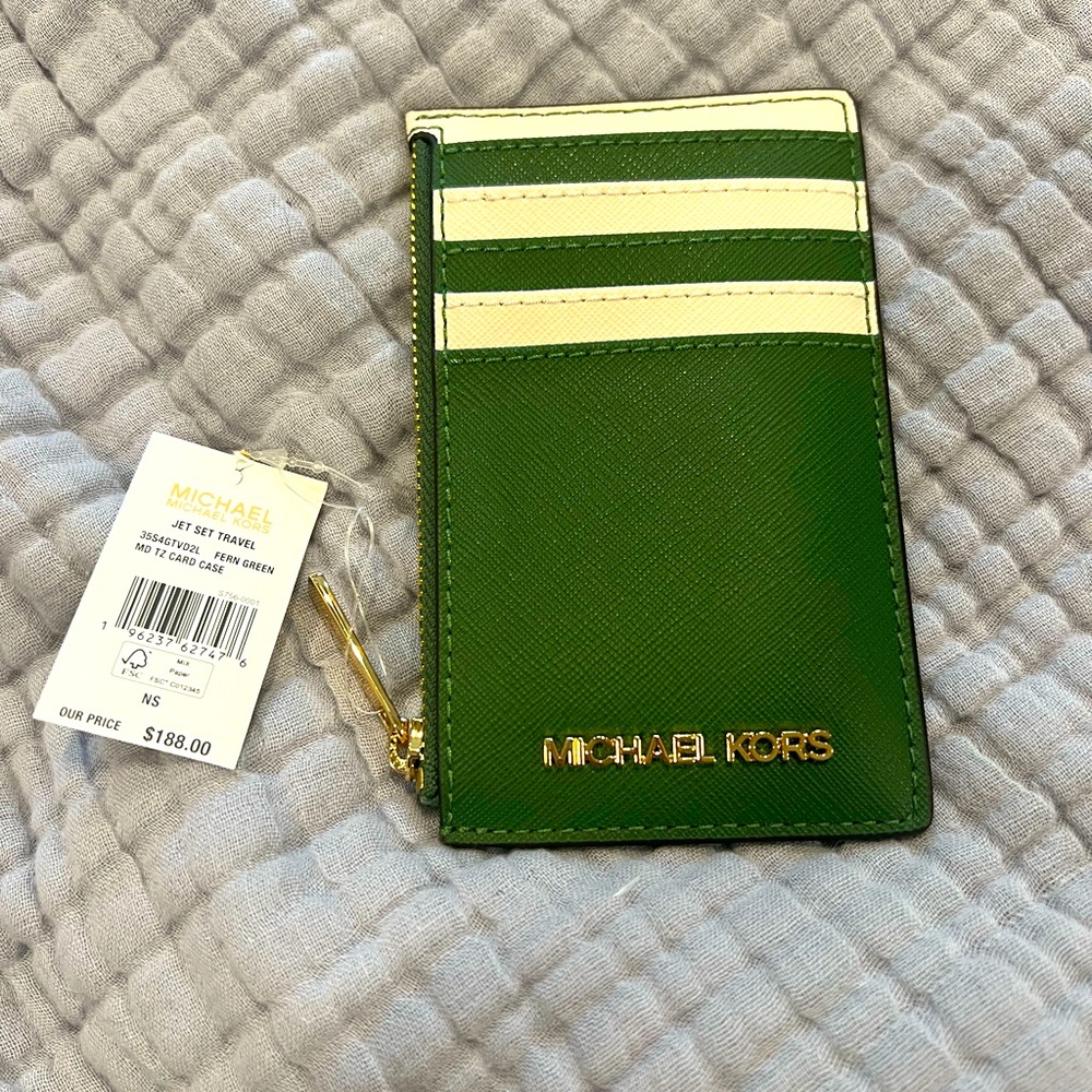 Michael Kors jet set card case